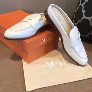 AGL Italian Leather Mules